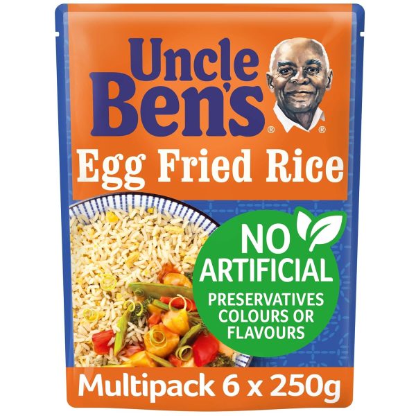 UNCLE BEN'S Express Egg Fried Rice 6 x 250g